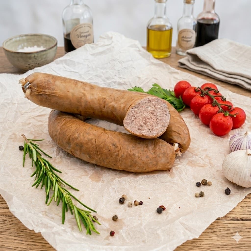 Hausmacher Leberwurst im Ring