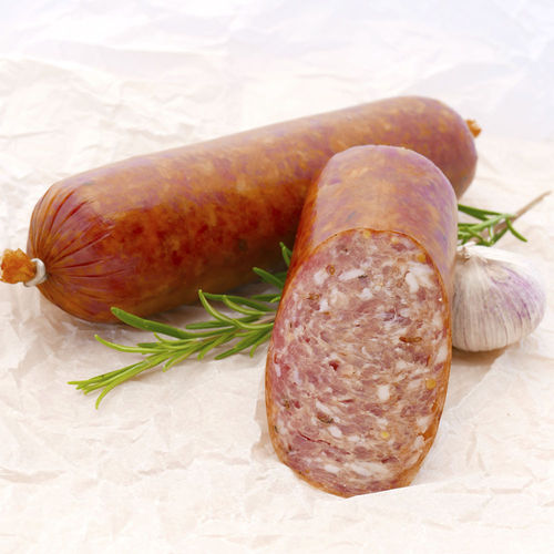 Schinkenwurst geräuchert